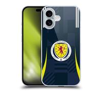 Head Case Designs Officially Licensed Scotland National Football Team Home 2024/25 Kits Hard Back Case Compatible With Apple iPhone 16