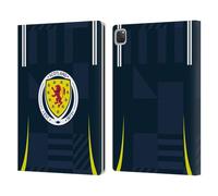 Head Case Designs Officially Licensed Scotland National Football Team Home 2024/25 Kits Leather Wallet Case Compatible With Apple iPad Pro 12.9 2020/2021/2022
