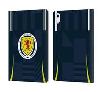 Head Case Designs Officially Licensed Scotland National Football Team Home 2024/25 Kits Leather Wallet Case Compatible With Apple iPad Air 11 2020/2022/2024/2025