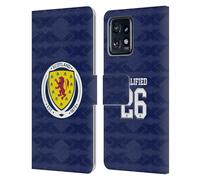 Head Case Designs Officially Licensed Scotland National Football Team Home Kit 2026 We'll Be Coming Leather Wallet Case Compatible With Moto Edge 40 Pro/Plus 2023
