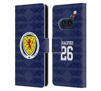 Head Case Designs Officially Licensed Scotland National Football Team Home Kit 2026 We'll Be Coming Leather Wallet Case Compatible With Nothing Phone (2a)