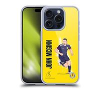 Head Case Designs Officially Licensed Scotland National Football Team John McGinn Players Gel Case [Military Grade Protection] Compatible with Apple iPhone 15 Pro and Compatible with MagSafe
