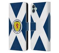 Head Case Designs Officially Licensed Scotland National Football Team Scotland Flag Logo 2 Leather Wallet Case Compatible With Samsung Galaxy M04 5G / A04e