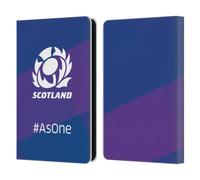 Head Case Designs Officially Licensed Scotland Rugby As One Logo 2 Leather Wallet Case Compatible With Amazon Kindle 11th Gen (2024)