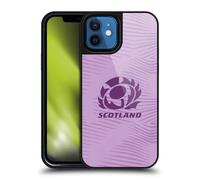 Head Case Designs Officially Licensed Scotland Rugby Away 2025/26 Crest Kit Gel Armour Case [Military Grade Protection] Compatible With Apple iPhone 12 / iPhone 12 Pro