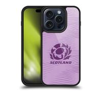 Head Case Designs Officially Licensed Scotland Rugby Away 2025/26 Crest Kit Gel Armour Case [Military Grade Protection] Compatible With Apple iPhone 15 Pro