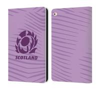 Head Case Designs Officially Licensed Scotland Rugby Away 2025/26 Crest Kit Leather Wallet Case Compatible With Apple iPad Air 2 (2014)
