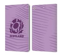 Head Case Designs Officially Licensed Scotland Rugby Away 2025/26 Crest Kit Leather Wallet Case Compatible With Apple iPad 10.2 2019/2020/2021
