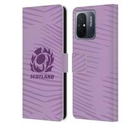 Head Case Designs Officially Licensed Scotland Rugby Away 2025/26 Crest Kit Leather Wallet Case Compatible With Xiaomi Redmi 12C