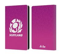Head Case Designs Officially Licensed Scotland Rugby Gradient Pattern Graphics Leather Wallet Case Compatible With Kindle Paperwhite 5 (2021)