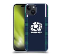 Head Case Designs Officially Licensed Scotland Rugby Home 2023/24 Crest Kit Hard Back Case Compatible With Apple iPhone 15