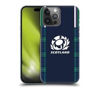 Head Case Designs Officially Licensed Scotland Rugby Home 2023/24 Crest Kit Hard Back Case Compatible With Apple iPhone 14 Pro Max