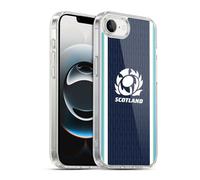 Head Case Designs Officially Licensed Scotland Rugby Home 2024/25 Crest Kit Gel Case [Military Grade Protection] Compatible with Apple iPhone 16e / iPhone 17e and Compatible with MagSafe