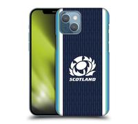 Head Case Designs Officially Licensed Scotland Rugby Home 2024/25 Crest Kit Hard Back Case Compatible With Apple iPhone 13