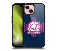 Head Case Designs Officially Licensed Scotland Rugby Home 2025/26 Crest Kit Gel Armour Case [Military Grade Protection] Compatible With Apple iPhone 15