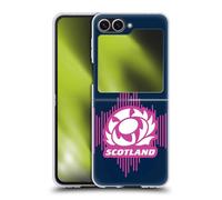 Head Case Designs Officially Licensed Scotland Rugby Home 2025/26 Crest Kit Hard Back Case Compatible With Samsung Galaxy Z Flip6