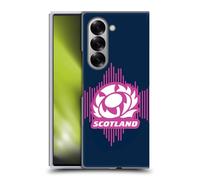 Head Case Designs Officially Licensed Scotland Rugby Home 2025/26 Crest Kit Hard Back Case Compatible With Samsung Galaxy Z Fold6