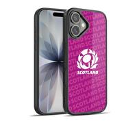 Head Case Designs Officially Licensed Scotland Rugby Logo Purple Graphics Gel Armour Case [Military Grade Protection] Compatible With Apple iPhone 17