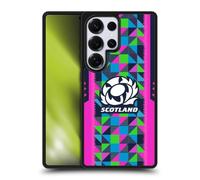 Head Case Designs Officially Licensed Scotland Rugby Neon Training 2023/24 Crest Kit Gel Armour Case [Military Grade Protection] Compatible With Samsung Galaxy S25 Ultra