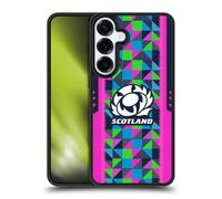 Head Case Designs Officially Licensed Scotland Rugby Neon Training 2023/24 Crest Kit Gel Armour Case [Military Grade Protection] Compatible With Samsung Galaxy S25+