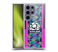 Head Case Designs Officially Licensed Scotland Rugby Neon Training 2023/24 Crest Kit Gel Case [Military Grade Protection] Compatible with Samsung Galaxy S25 Ultra and Compatible with MagSafe