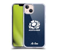 Head Case Designs Officially Licensed Scotland Rugby Pattern Graphics Gel Case [Military Grade Protection] Compatible With Apple iPhone 13