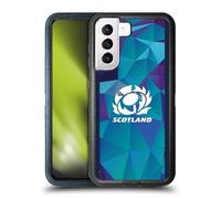 Head Case Designs Officially Licensed Scotland Rugby Training 2024/25 Crest Kit Ultra-Armoured Shockproof Case [Military Grade Protection] Compatible With Samsung Galaxy S21 5G