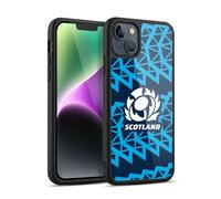 Head Case Designs Officially Licensed Scotland Rugby Training 2025/26 Crest Kit Gel Armour Case [Military Grade Protection] Compatible With Apple iPhone 14 Plus