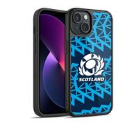 Head Case Designs Officially Licensed Scotland Rugby Training 2025/26 Crest Kit Gel Armour Case [Military Grade Protection] Compatible With Apple iPhone 13