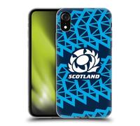 Head Case Designs Officially Licensed Scotland Rugby Training 2025/26 Crest Kit Gel Case [Military Grade Protection] Compatible With Apple iPhone XR