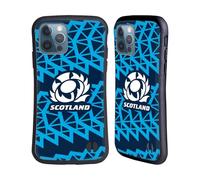 Head Case Designs Officially Licensed Scotland Rugby Training 2025/26 Crest Kit Hybrid Case Compatible With Apple iPhone 12 / iPhone 12 Pro
