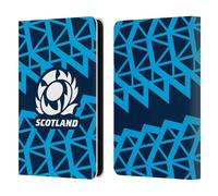 Head Case Designs Officially Licensed Scotland Rugby Training 2025/26 Crest Kit Leather Wallet Case Compatible With Kindle Paperwhite 5 (2021)