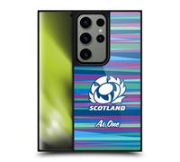 Head Case Designs Officially Licensed Scotland Rugby Training Pattern Graphics Gel Armour Case [Military Grade Protection] Compatible With Samsung Galaxy S24 Ultra 5G