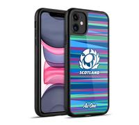 Head Case Designs Officially Licensed Scotland Rugby Training Pattern Graphics Gel Armour Case [Military Grade Protection] Compatible With Apple iPhone 11