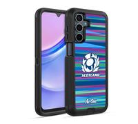 Head Case Designs Officially Licensed Scotland Rugby Training Pattern Graphics Ultra-Armoured Shockproof Case [Military Grade Protection] Compatible With Samsung Galaxy A15