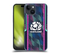Head Case Designs Officially Licensed Scotland Rugby Wave Training 2023/24 Crest Kit Hard Back Case Compatible With Apple iPhone 15