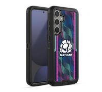 Head Case Designs Officially Licensed Scotland Rugby Wave Training 2023/24 Crest Kit Ultra-Armoured Shockproof Case [Military Grade Protection] Compatible With Samsung Galaxy S24 FE
