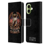 Head Case Designs Officially Licensed Selena Gomez Biker Fashion Revival Leather Wallet Case Compatible With Apple iPhone 17