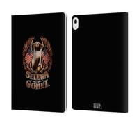 Head Case Designs Officially Licensed Selena Gomez Biker Fashion Revival Leather Wallet Case Compatible With Apple iPad Air 13 2024/2025