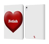 Head Case Designs Officially Licensed Selena Gomez Fetish Heart Key Art Leather Wallet Case Compatible With Apple iPad Air 13 2024/2025