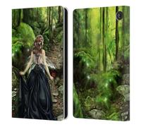 Head Case Designs Officially Licensed Selina Fenech Along The Forest Path Fairies Leather Wallet Case Compatible With Amazon Fire 7 2022