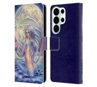 Head Case Designs Officially Licensed Selina Fenech Moon Mermaid In Water Art Leather Wallet Case Compatible With Samsung Galaxy S26 Ultra