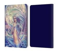 Head Case Designs Officially Licensed Selina Fenech Moon Mermaid In Water Art Leather Wallet Case Compatible With Kindle Paperwhite 1/2 / 3