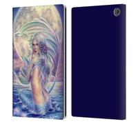 Head Case Designs Officially Licensed Selina Fenech Moon Mermaid In Water Art Leather Wallet Case Compatible With Amazon Fire Max 11 2023