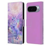 Head Case Designs Officially Licensed Selina Fenech Rainbow Unicorn In Moonlight Art Leather Wallet Case Compatible With Google Pixel 10 Pro XL
