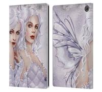 Head Case Designs Officially Licensed Selina Fenech Silver Sisters Fairies Leather Wallet Case Compatible With Amazon Fire Max 11 2023