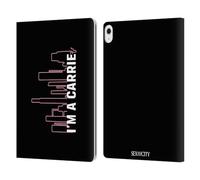 Head Case Designs Officially Licensed Sex and The City: Television Series Carrie Characters Leather Wallet Case Compatible With Apple iPad Air 13 2024/2025