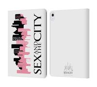 Head Case Designs Officially Licensed Sex and The City: Television Series City Graphics Leather Wallet Case Compatible With Apple iPad Air 13 2024/2025