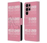 Head Case Designs Officially Licensed Sex and The City: Television Series Hello Lover Carrie Characters Leather Wallet Case Compatible With Samsung Galaxy S22 Ultra 5G