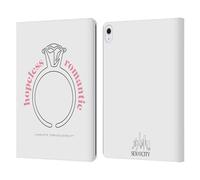 Head Case Designs Officially Licensed Sex and The City: Television Series Hopeless Romantic Charlotte Characters Leather Wallet Case Compatible With Apple iPad Air 13 2024/2025